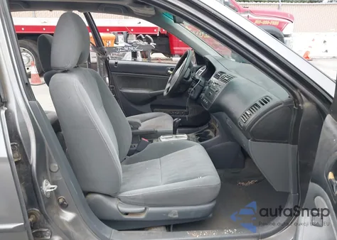 2004 Honda Civic Ex из США, поврежденный, VIN 2HGES26744H510449